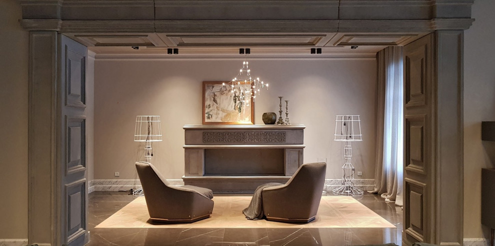 Дом в стиле современного замка