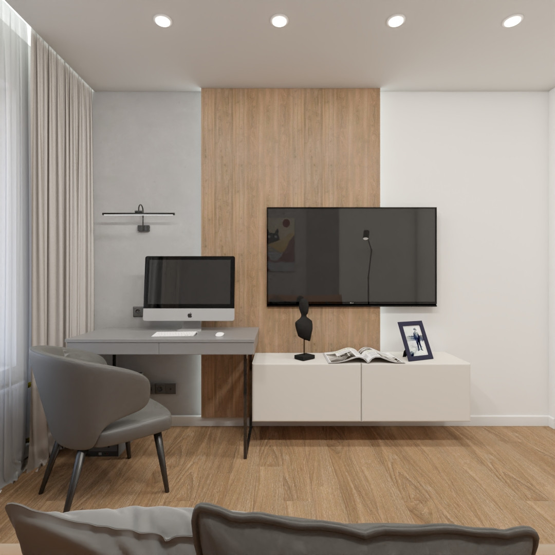 Дизайн интерьера 2-х комнатной квартиры