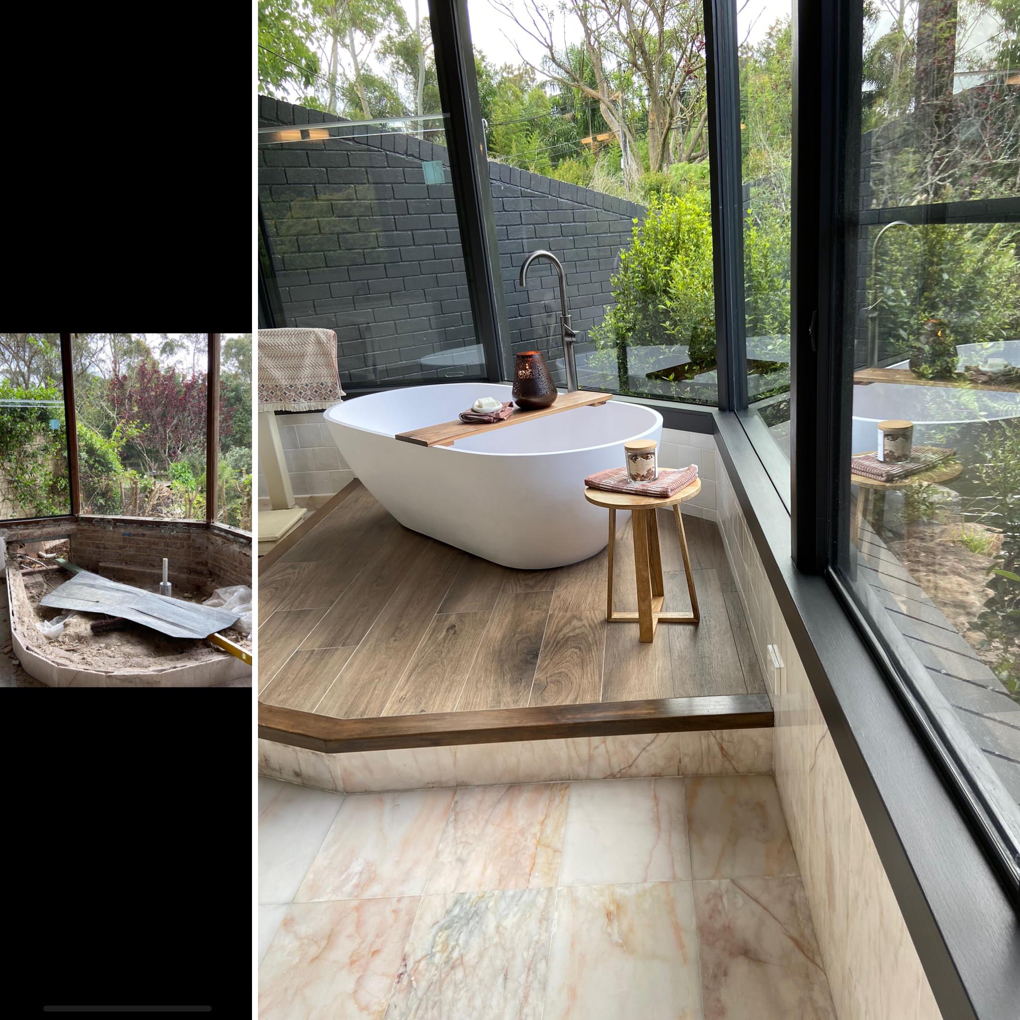REBUILD OF A GRAND  BATHROOM