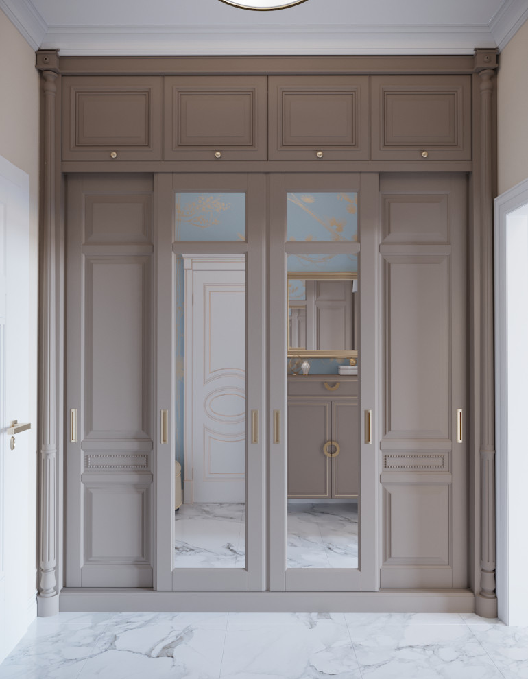 "Ванильное небо" - двухкомнатная квартира в Хамовниках