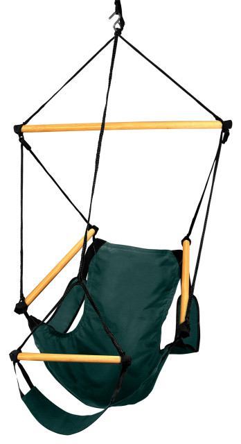 Hammaka Hammocks Cradle Hanging  Air Chair, Hunter Green