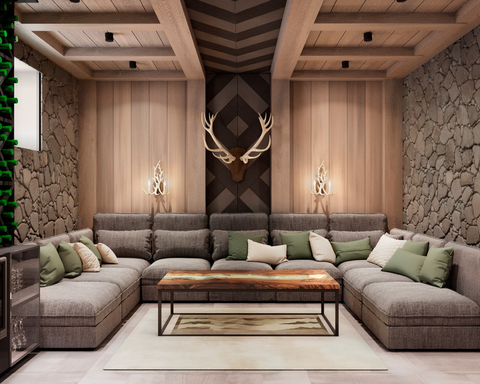 Дизайн бильярдной. Частное домовладение г. Ставрополь