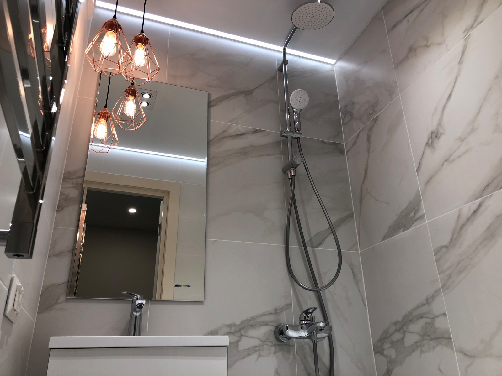 Фото реализации стиля "Пудровый минимализм"