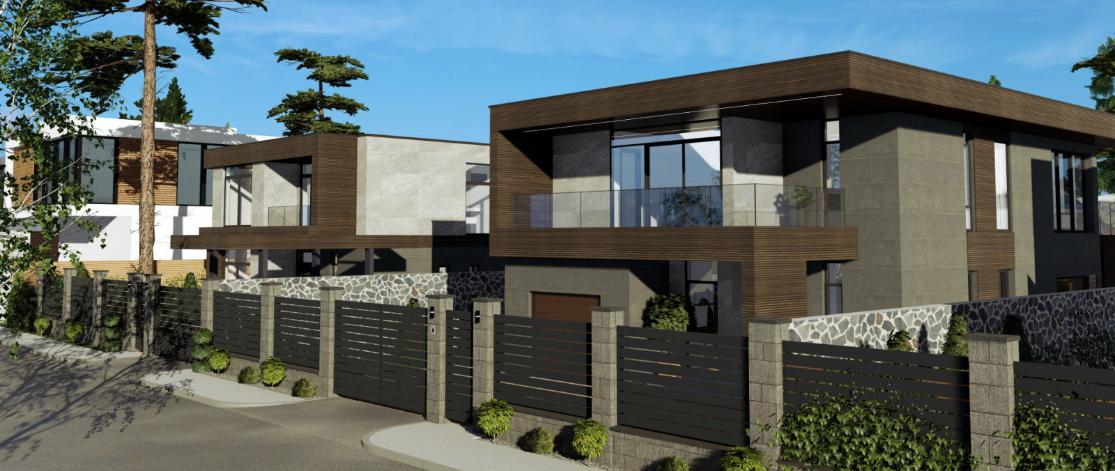 Несколько визуализаций наших проектов