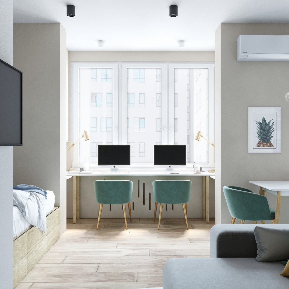 Рабочее место на балконе