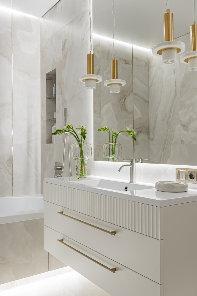 Ванная комната. Фото реализованного проекта