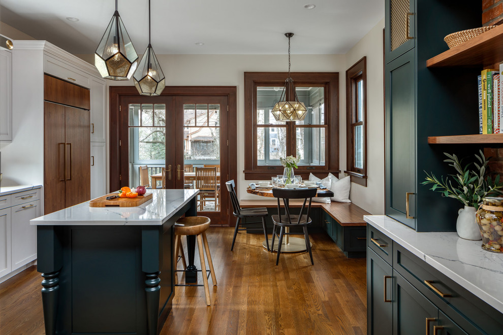 Traditional Historic Victorian Interior Remodel - Traditional - Kitchen ...