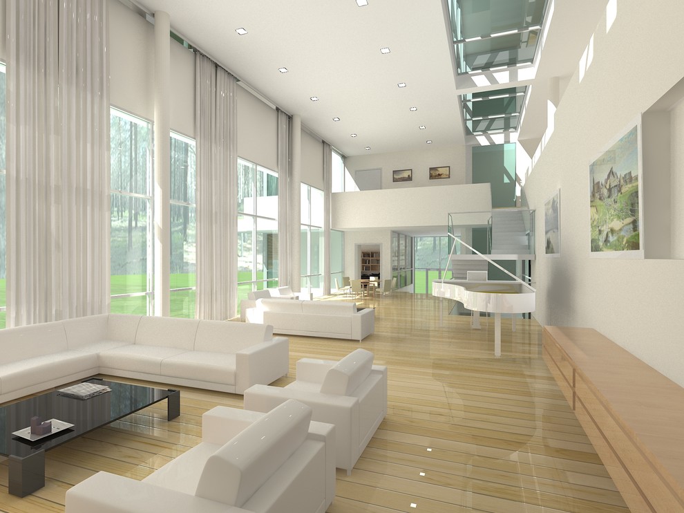 Проект виллы на Николиной горе в Подмосковье