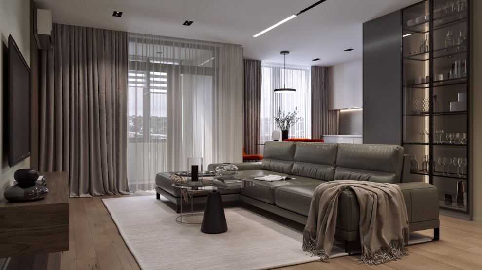 Чистый минимализм в ЖК Летний сад