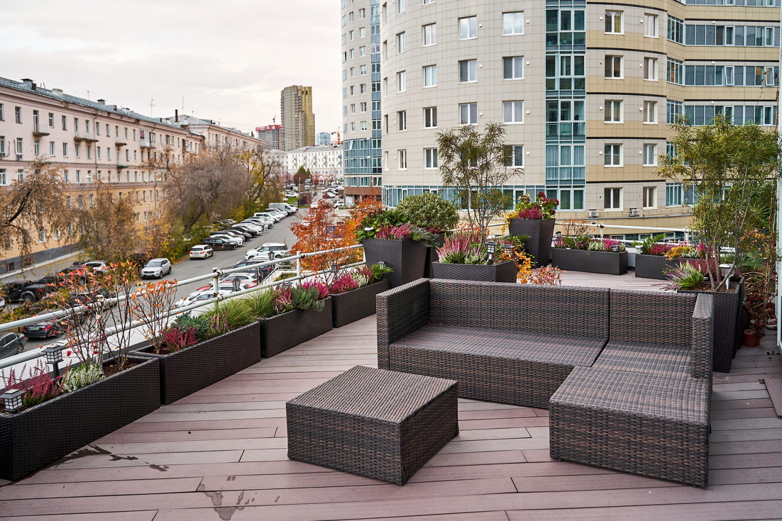 Озеленение террас