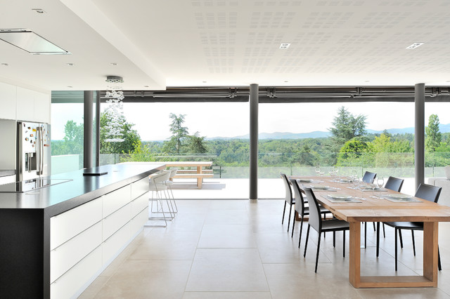 maison patio contemporary-matplats