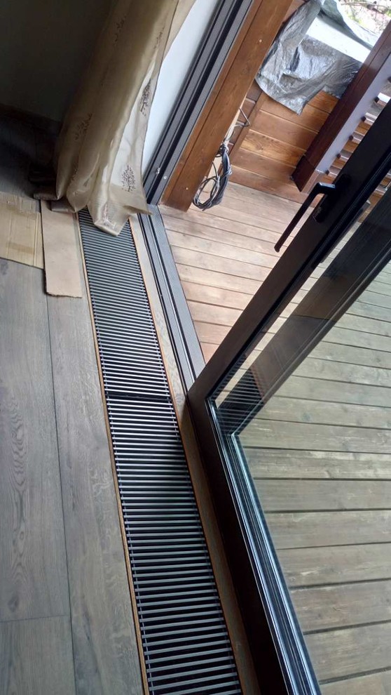 Внутрипольные конвекторы в частном доме под Киевом (с.Новые Петровцы)