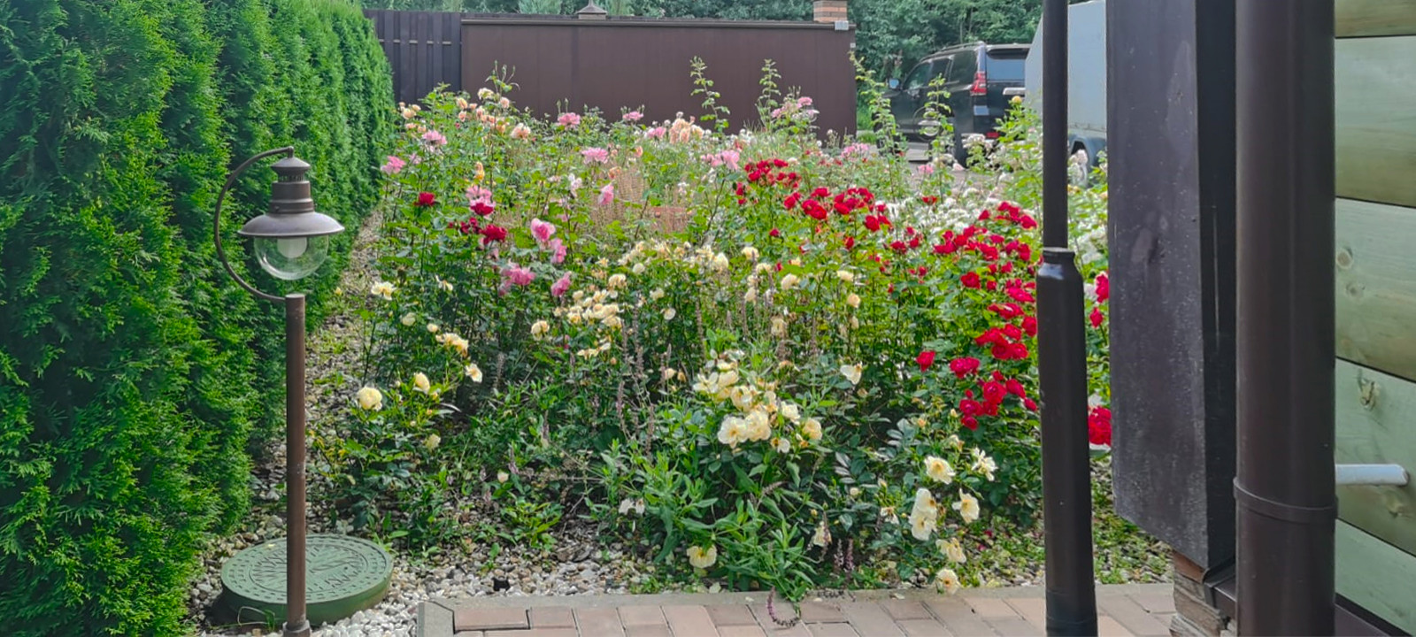 Ландшафтный дизайн участка в к/п Полевой стан, рядом со Снегирями