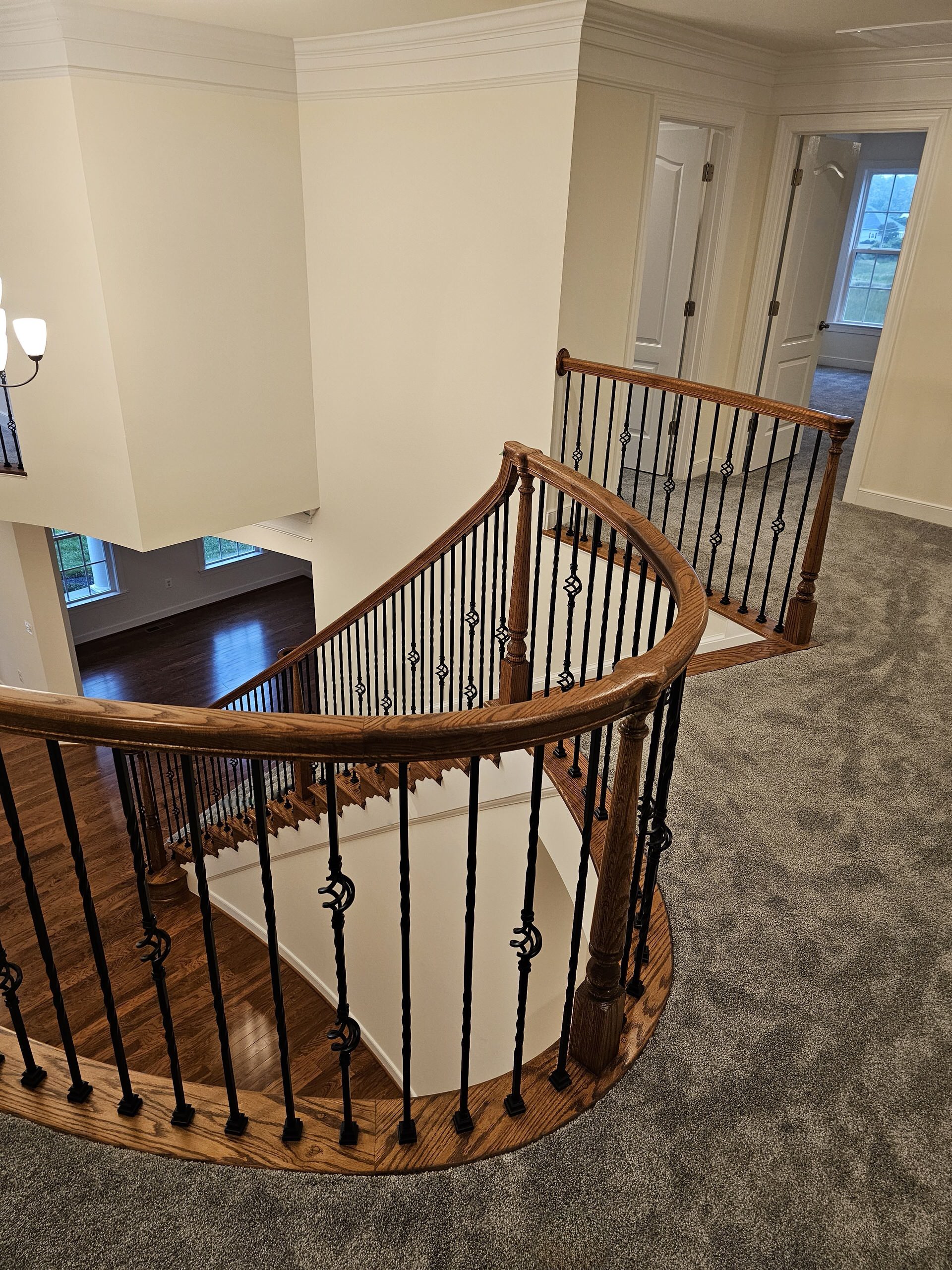 128_Grand Entryway Elliptical Staircase, Nokesville, VA 20181