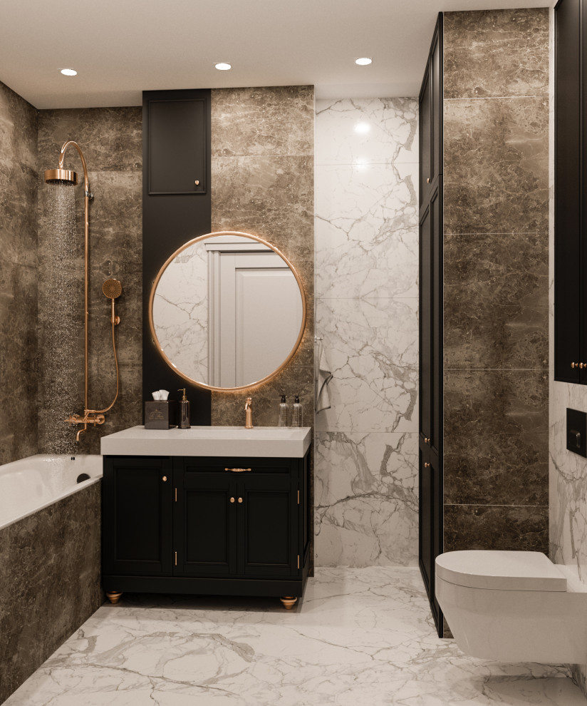 Визуализация  ванной комнаты