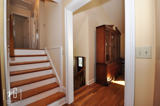 Split Level House Traditional Staircase New York By