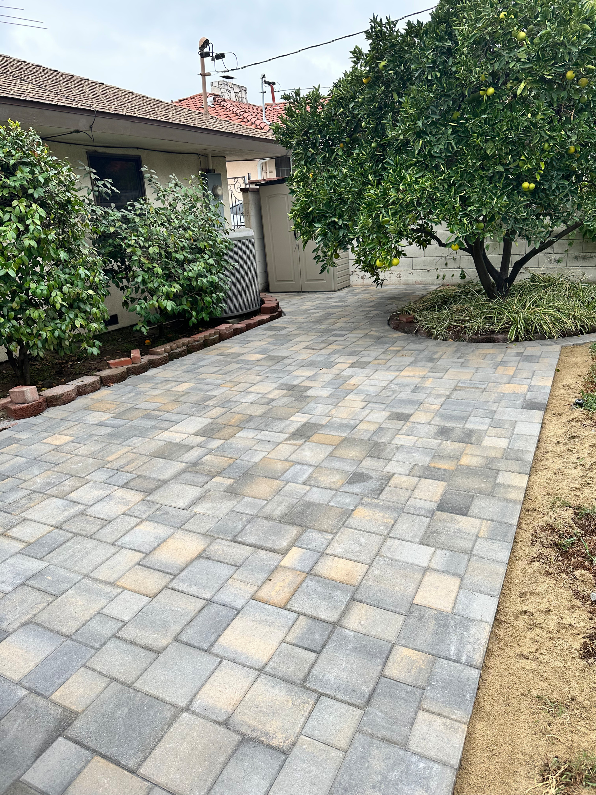 Simi Valley back yard pavers transformation