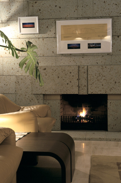 向山の住宅 asiatisch-wohnbereich