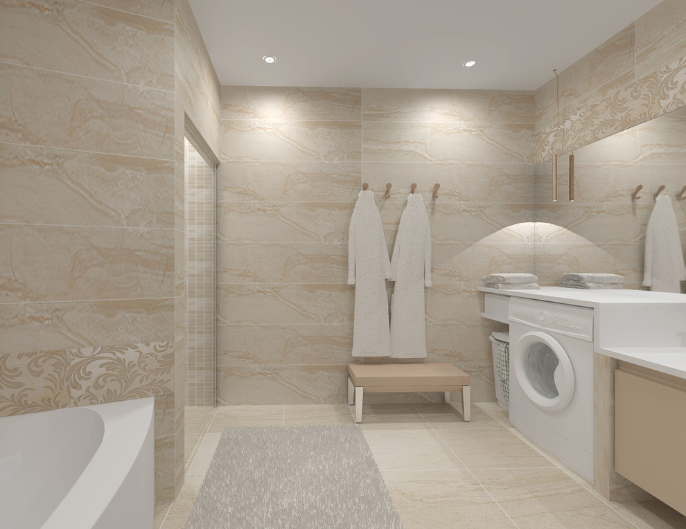 Дизайн интерьера кухни-студии