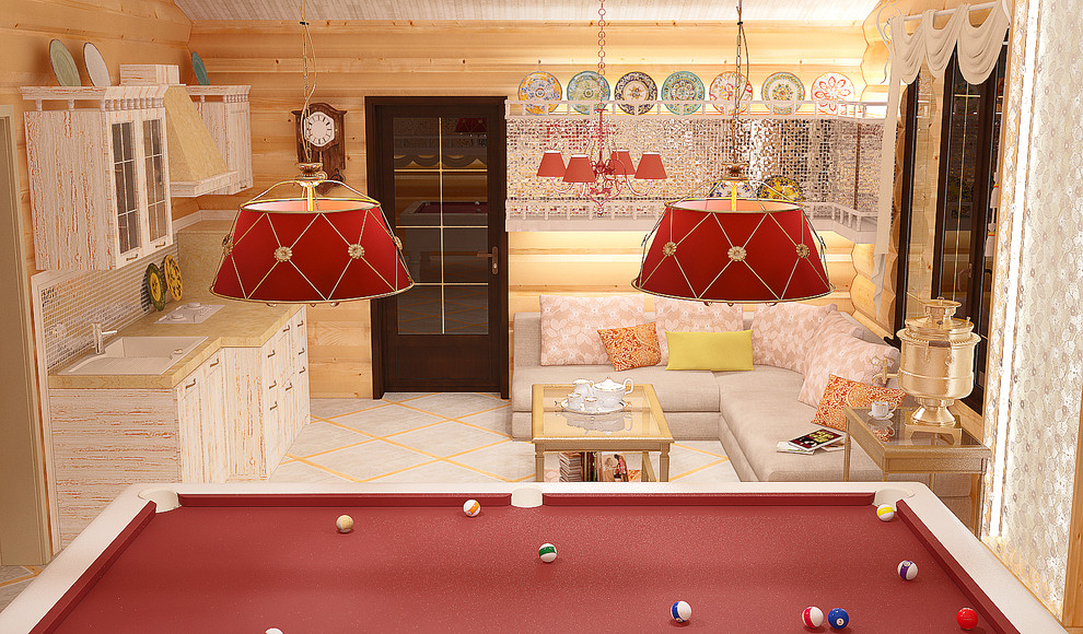 Баня + Бильярд