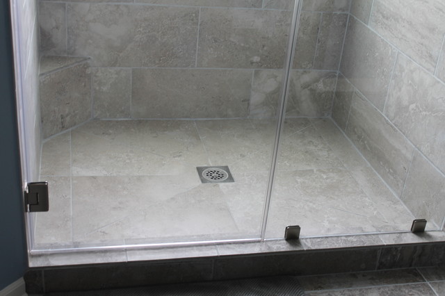Large Tile Shower Floor
