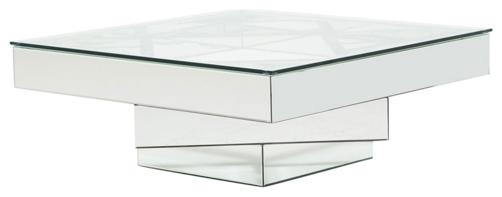 Montreal Geometric Square Cocktail Table