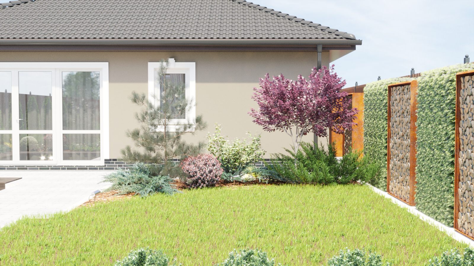 Ландшафтный дизайн-проект участка в г. Калининграде