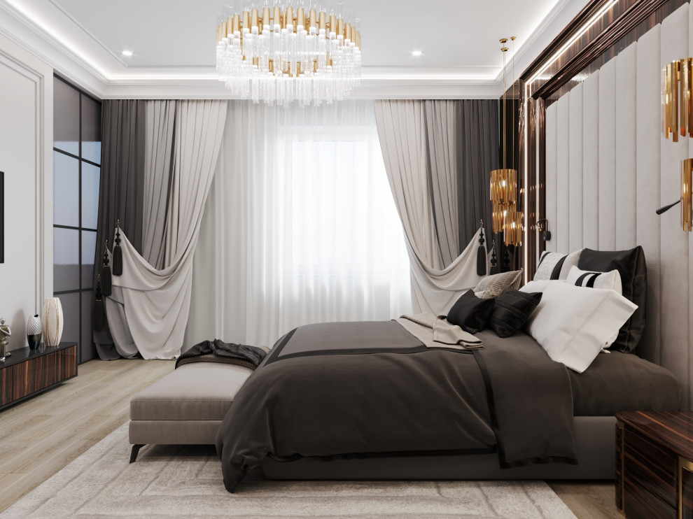 Ар-деко спальня