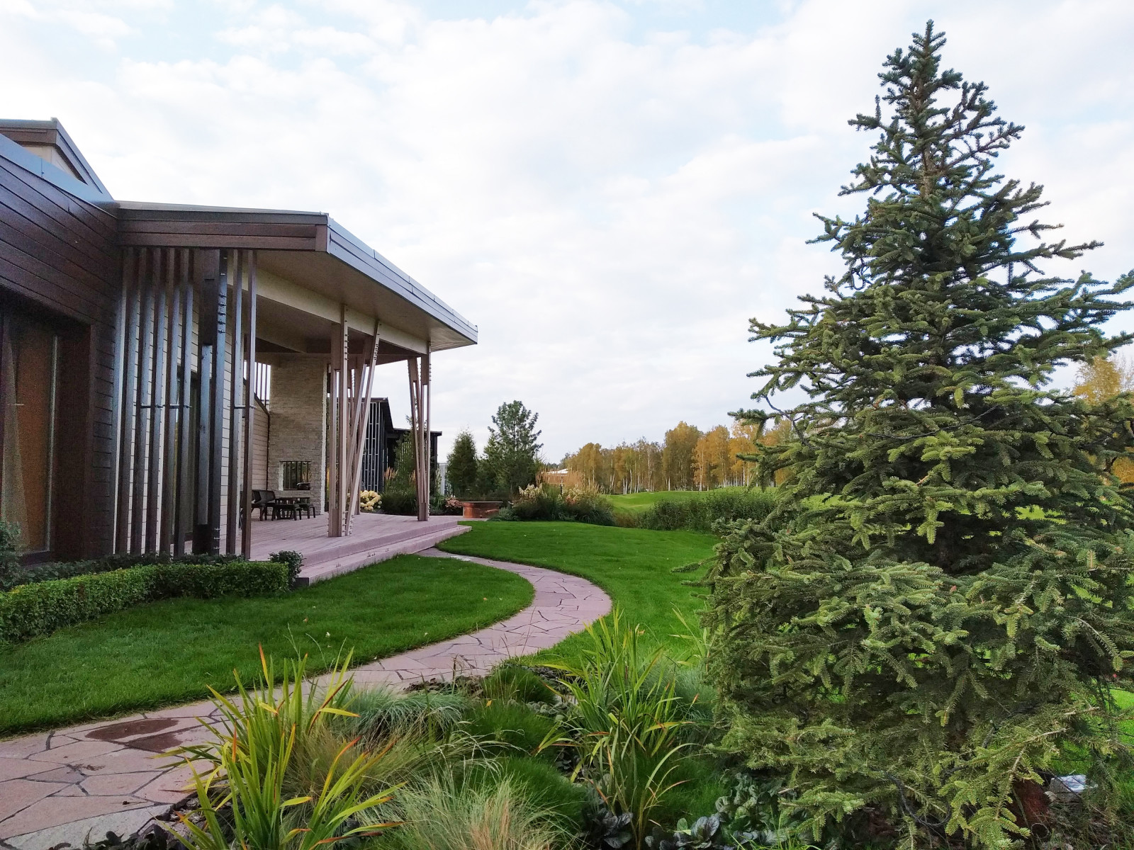 Участок с видом на гольф-поле