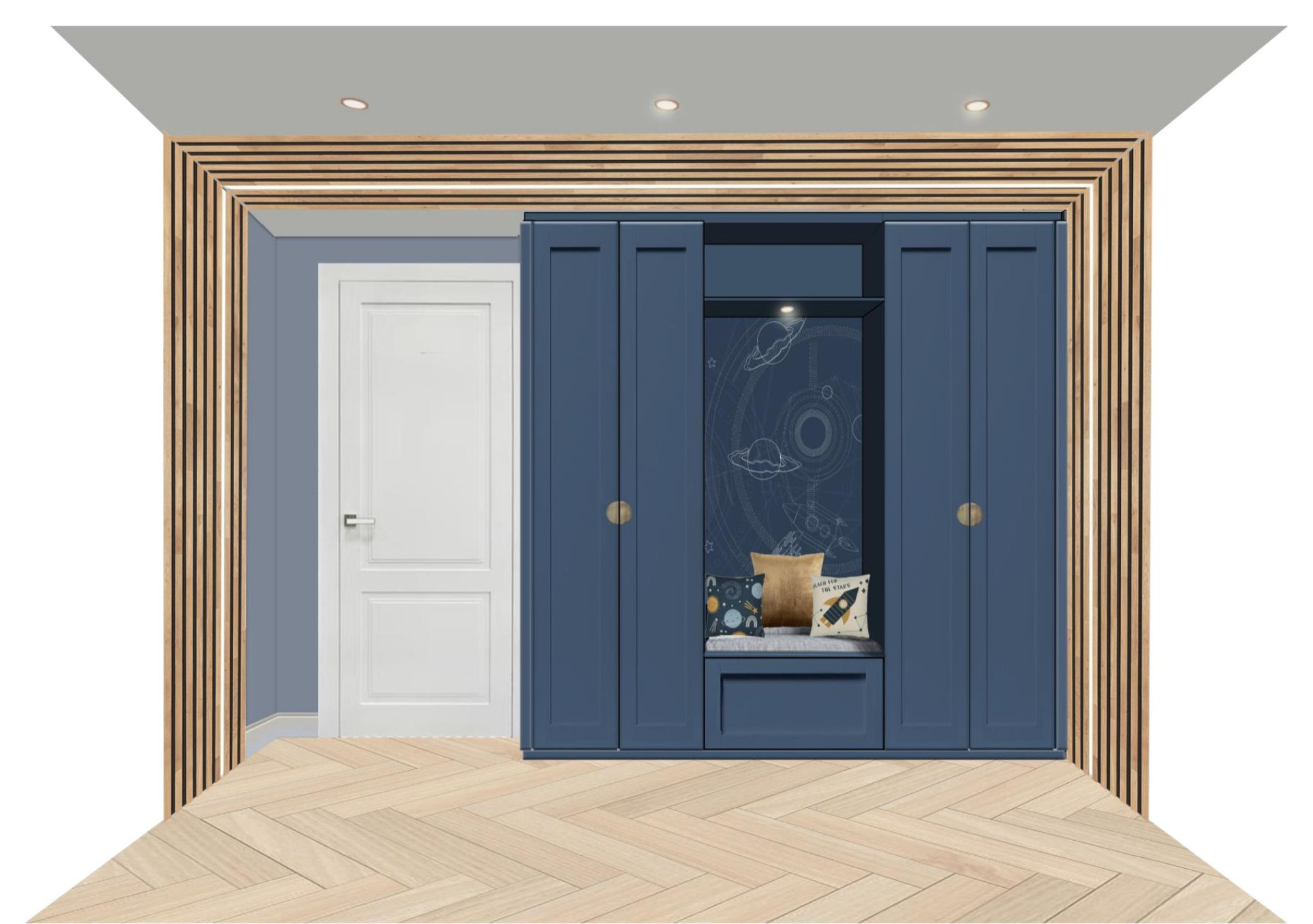 The Quiet Luxe Bedroom in Highbury