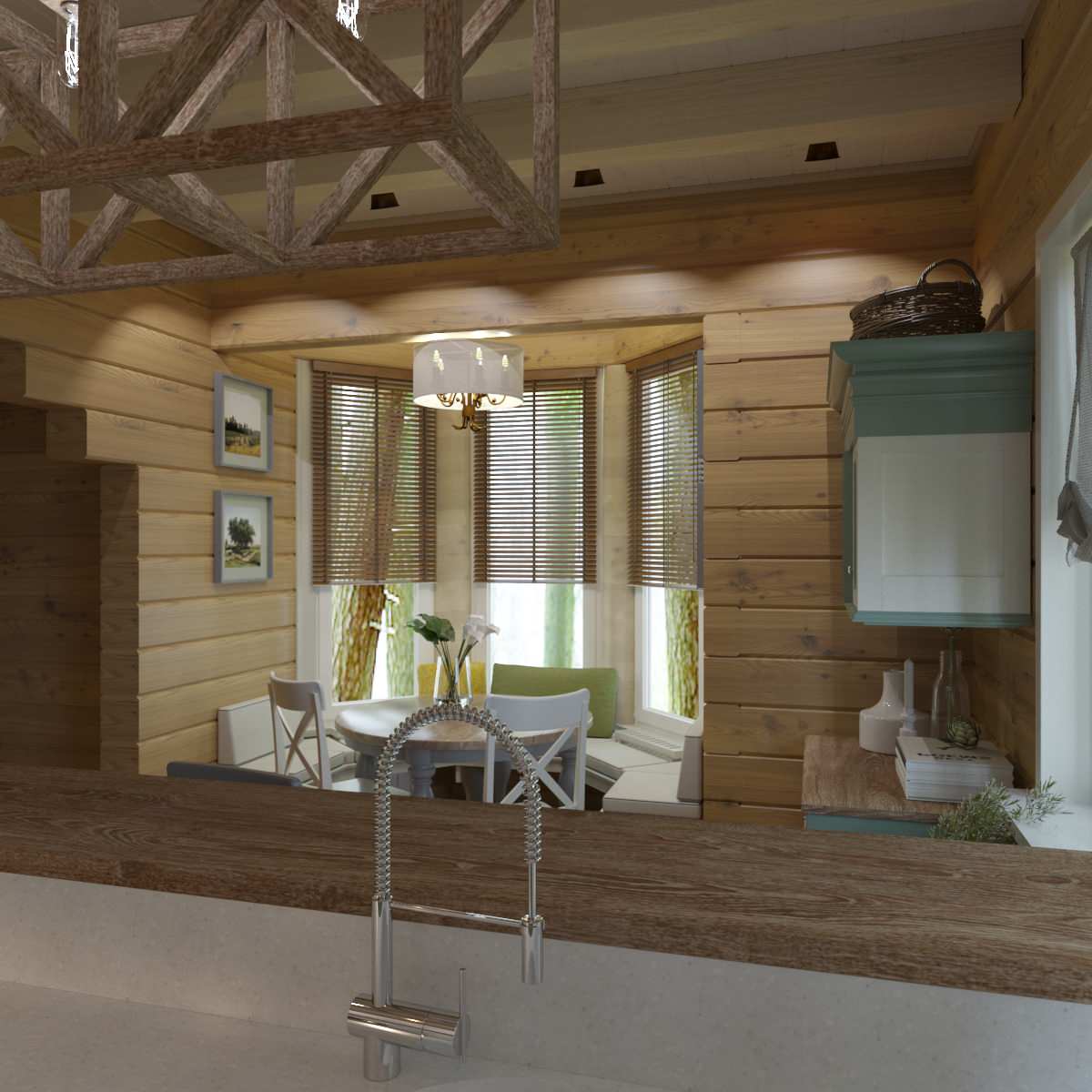 Избушка на р. Мана