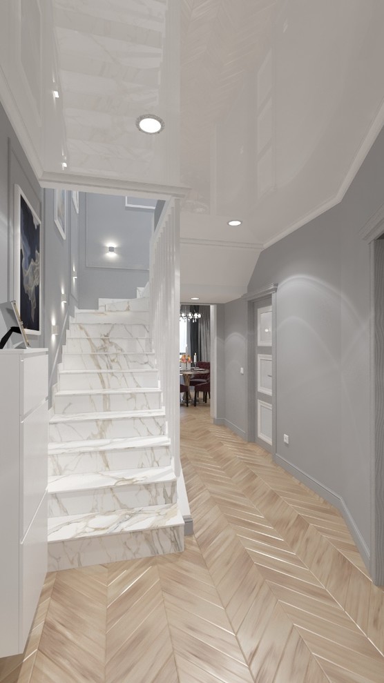 Дизайн-проект дома в классическом современном стиле