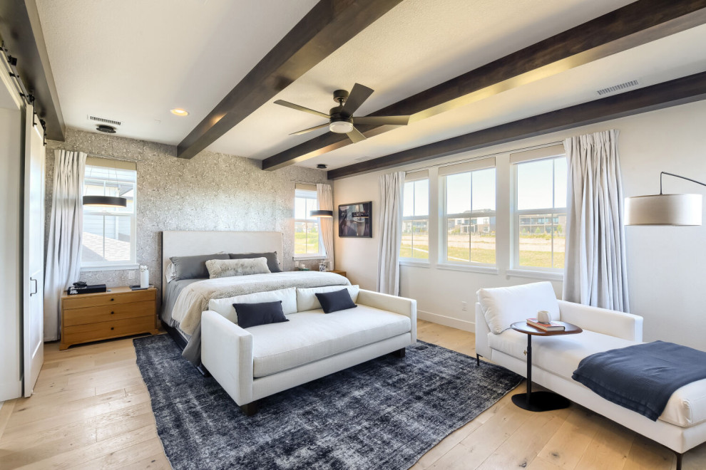 Castle Pines Beams and Architectural Wall