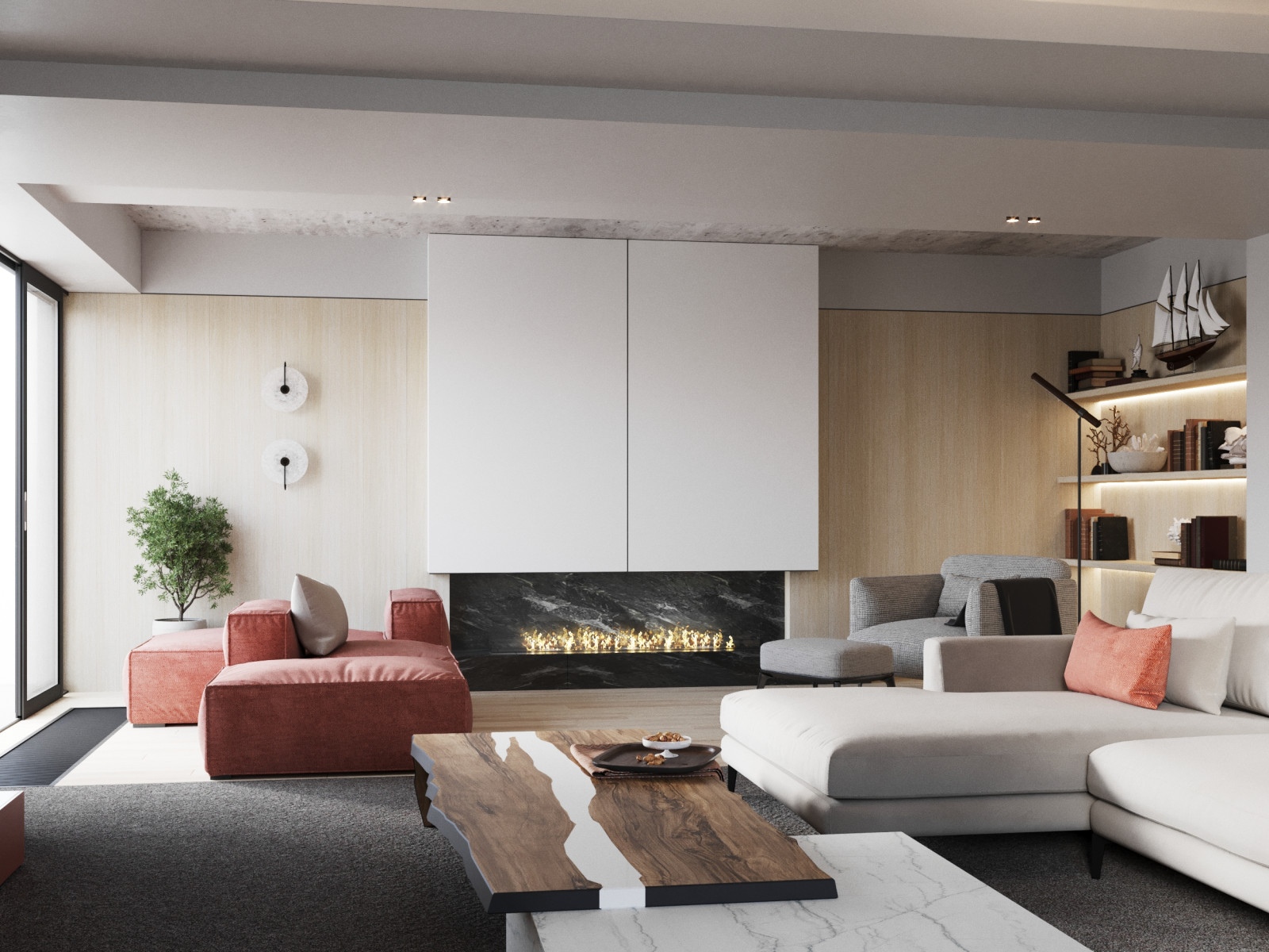 Дизайн интерьера загородного дома