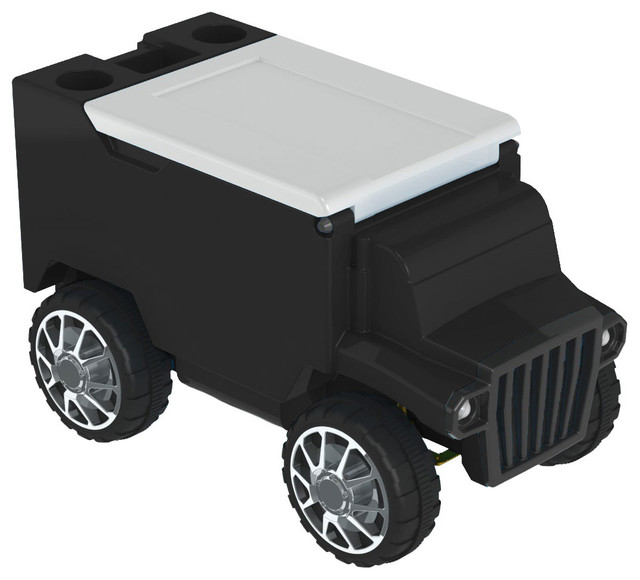 RC Truck Cooler, Black Contemporary Coolers And Ice Chests by C3