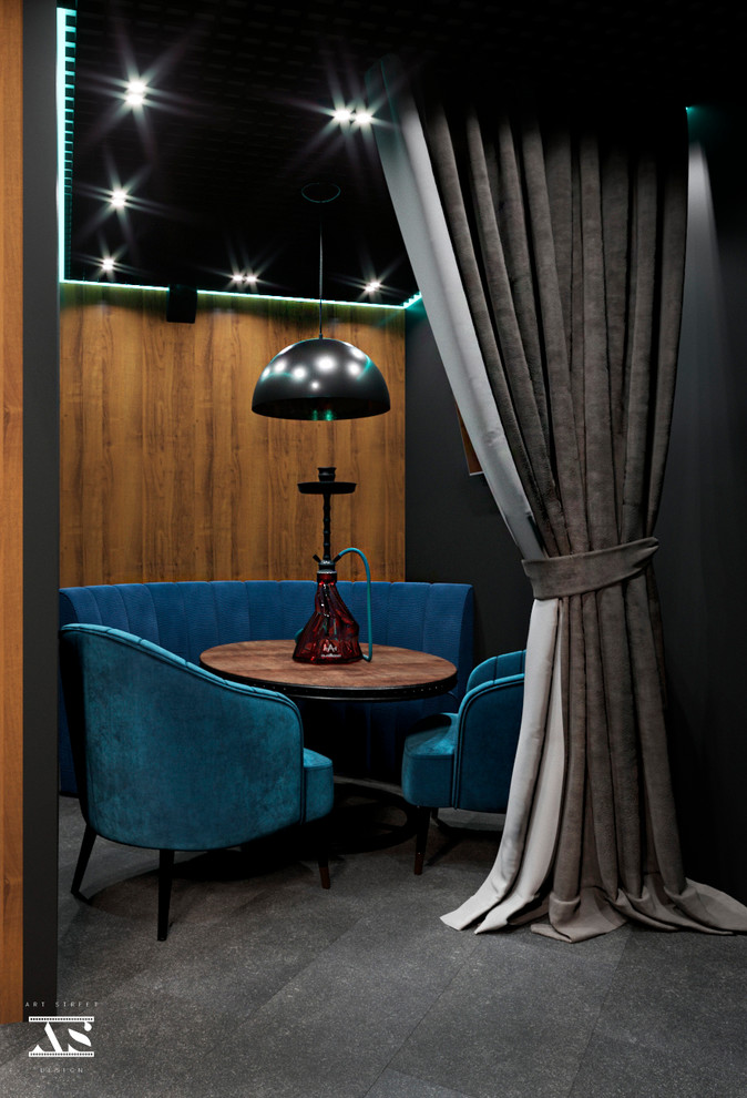 Дизайн-проект сети кальянной Мята Lounge