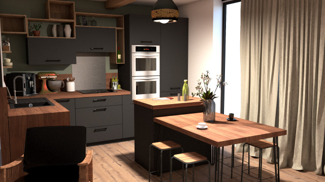 PROJET M industrielt-koekken