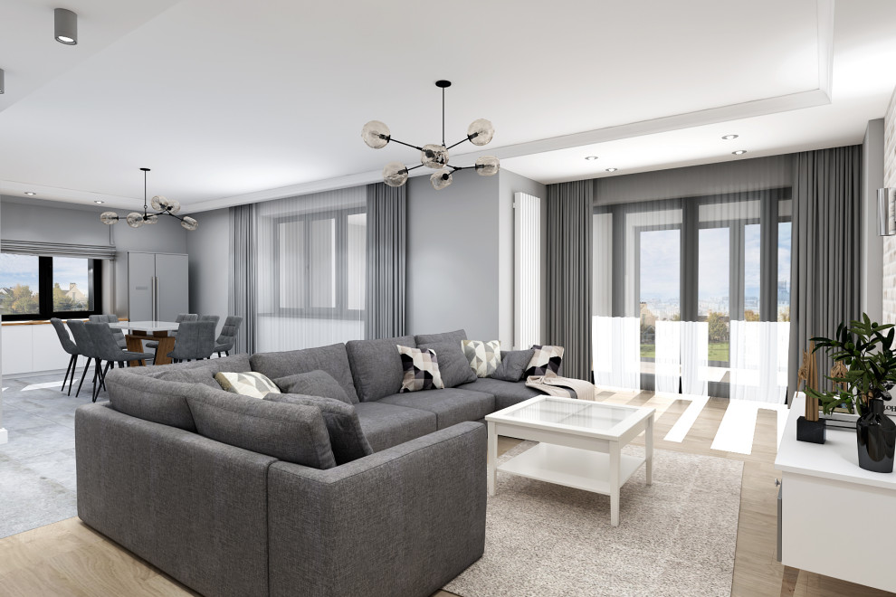 Интерьер тау хауса в скандинавском стиле