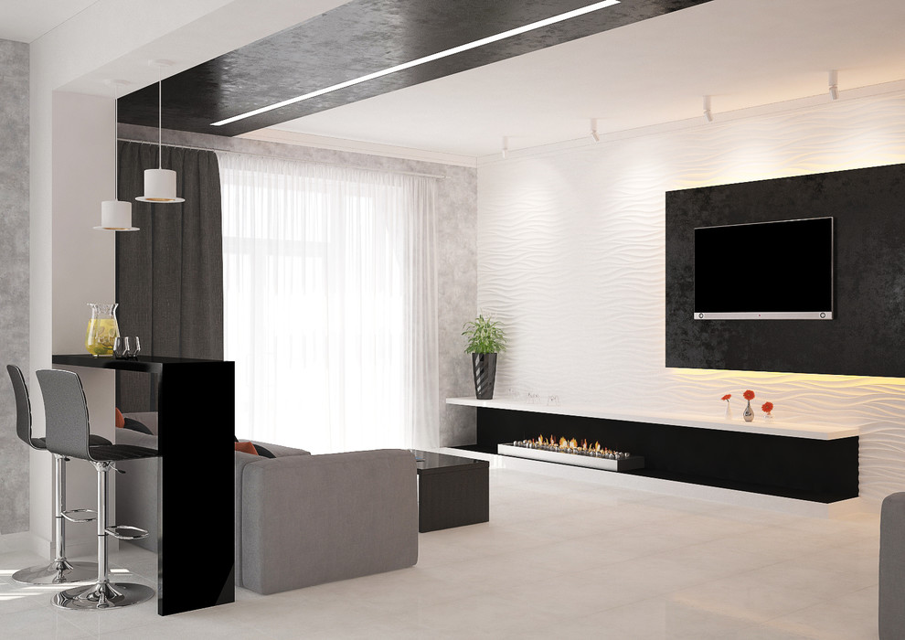 Минимализм в стиле «Белого квадрата» Малевича