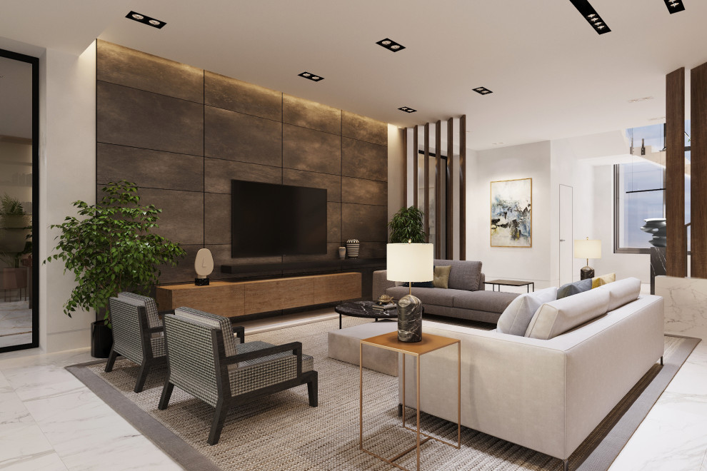 Гостиная в современном стиле