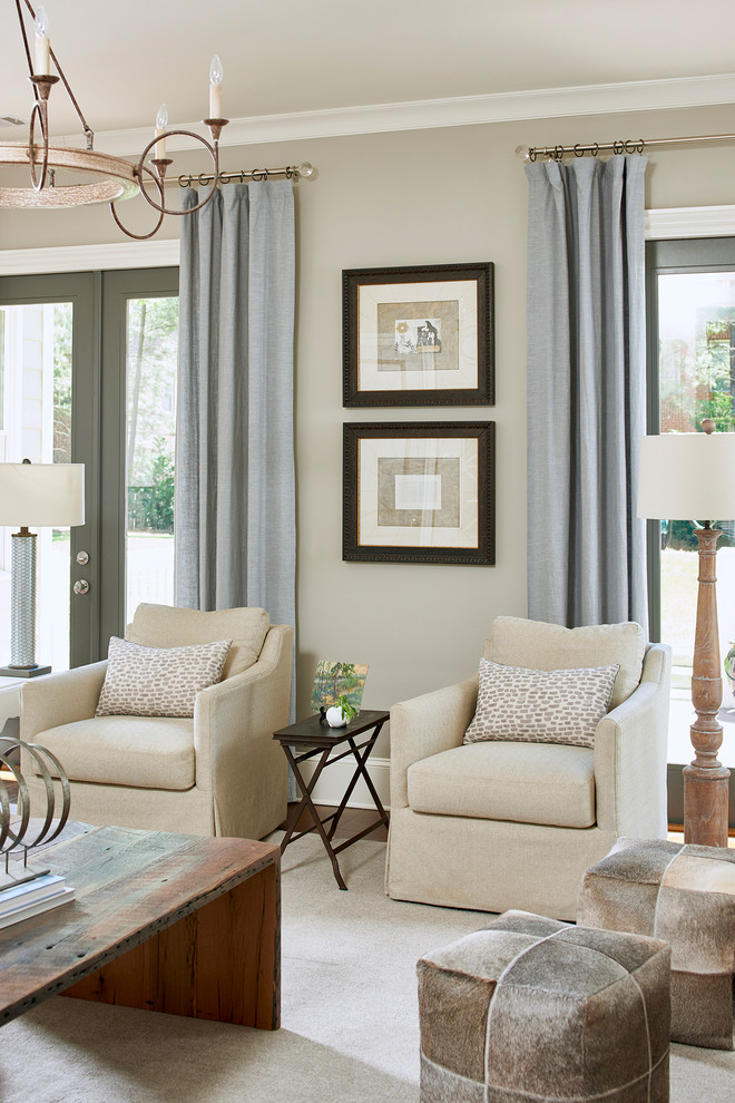 Home design - transitional home design idea in Atlanta