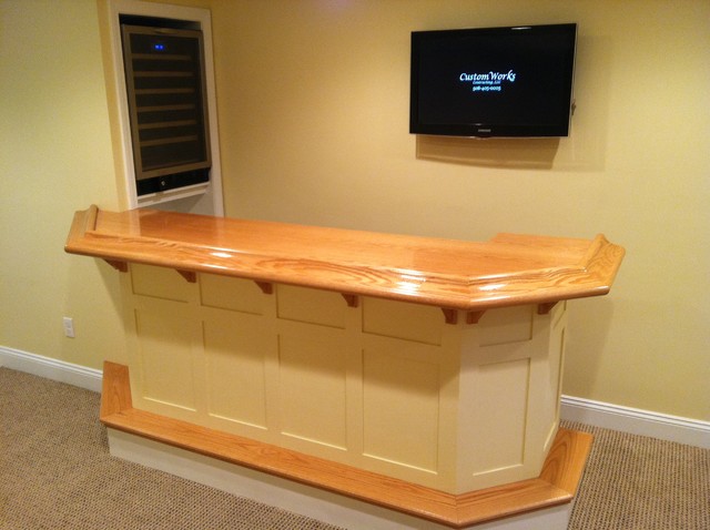 CustomWorks Contracting american-traditional-basement
