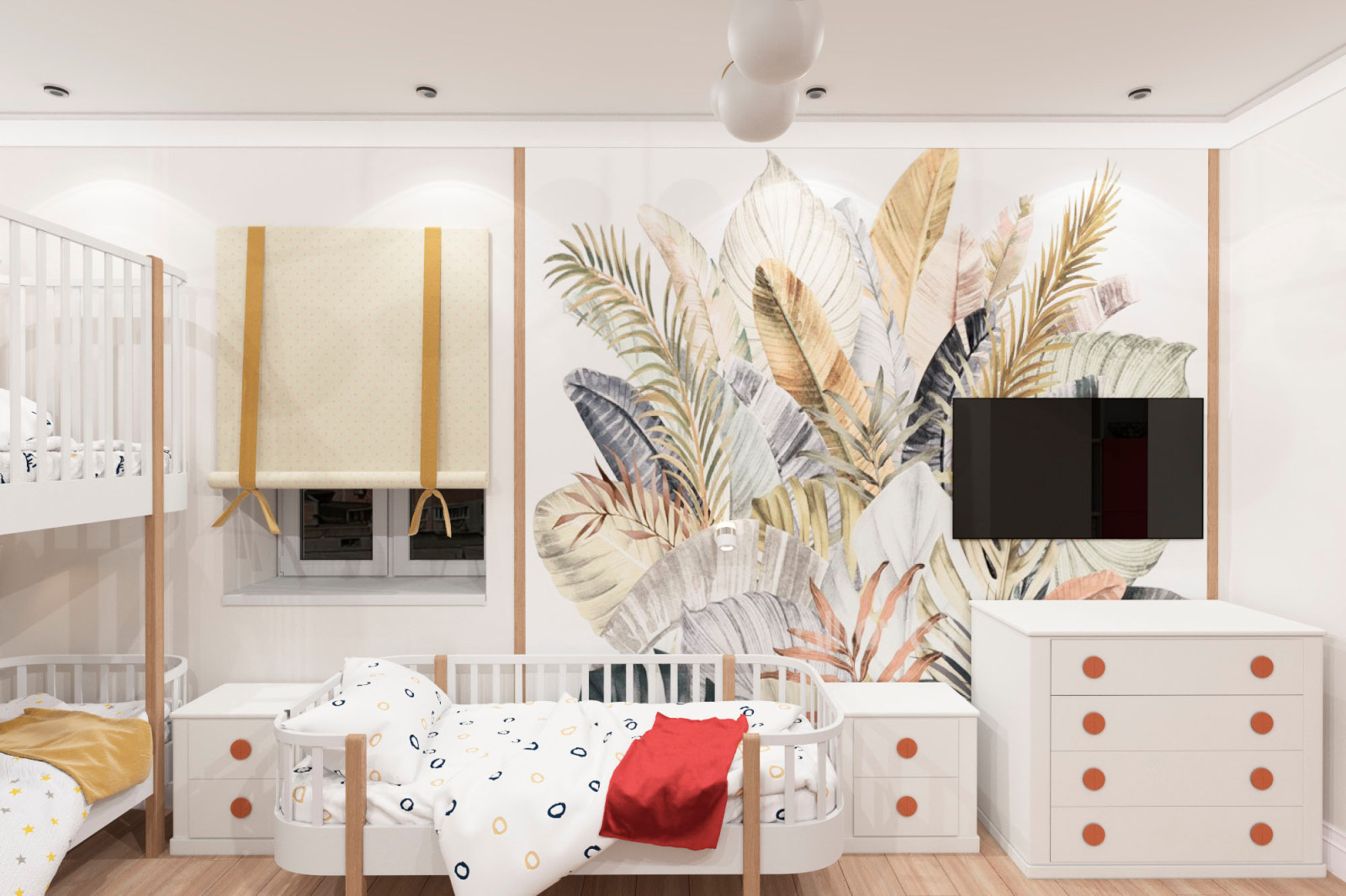 Дизайн детской и спальной комнаты