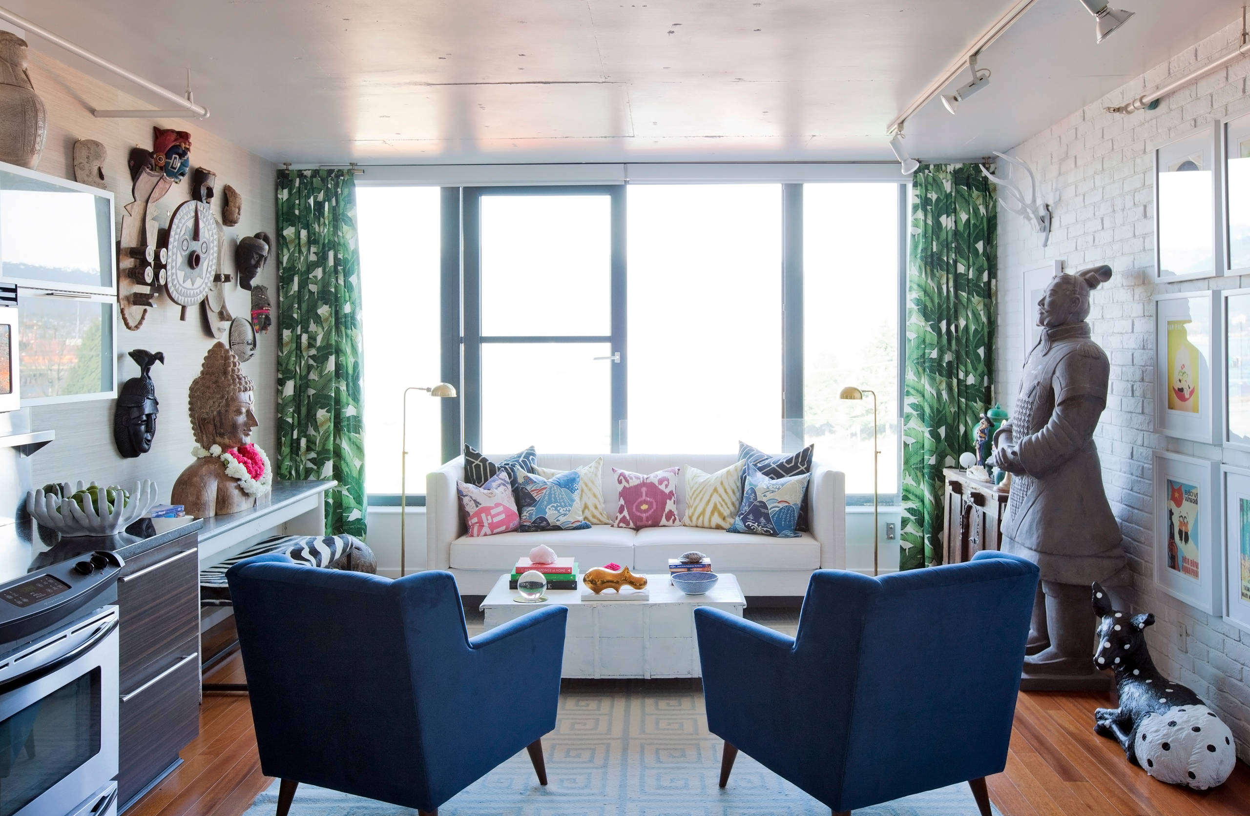Room of the Day: A World Traveler's Eclectic Loft