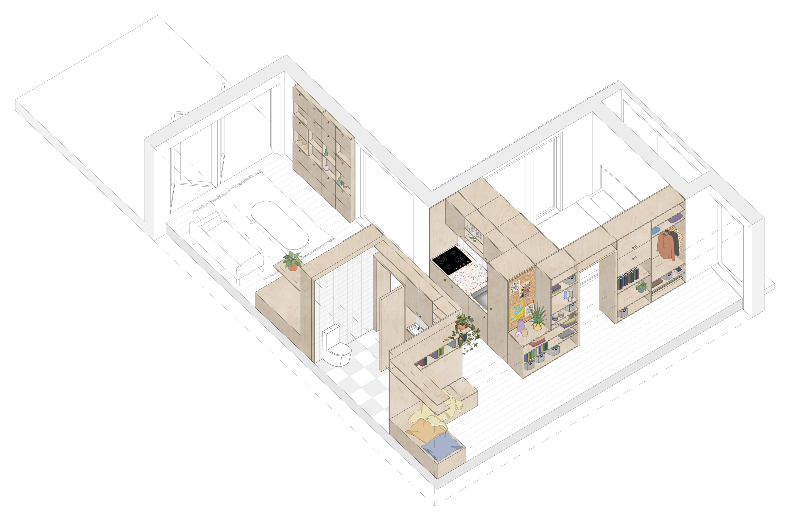Integrated Storage Concept