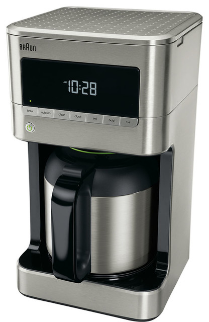 BrewSense 10 Cup Drip Coffee Maker With Thermal Carafe Stainless Steel BrewSense 10 Cup Drip Coffee Maker With Thermal Carafe Stainless Steel