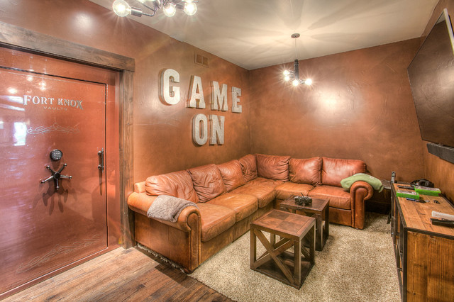 Rustic Luxury rustic-living-room