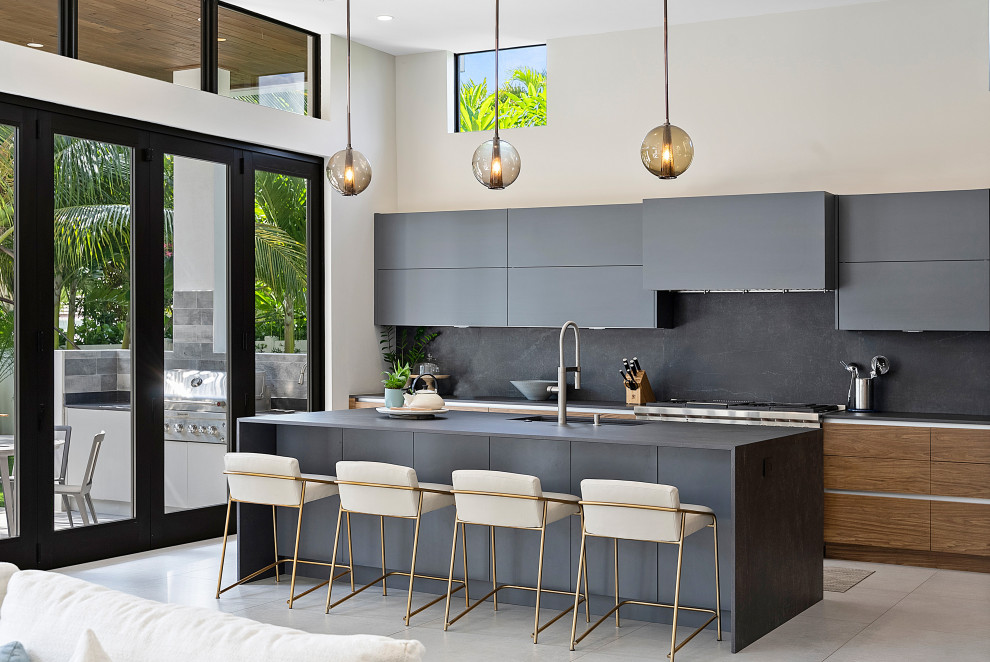 5th Street - Contemporary - Kitchen - Miami - by Interiors by Brown | Houzz