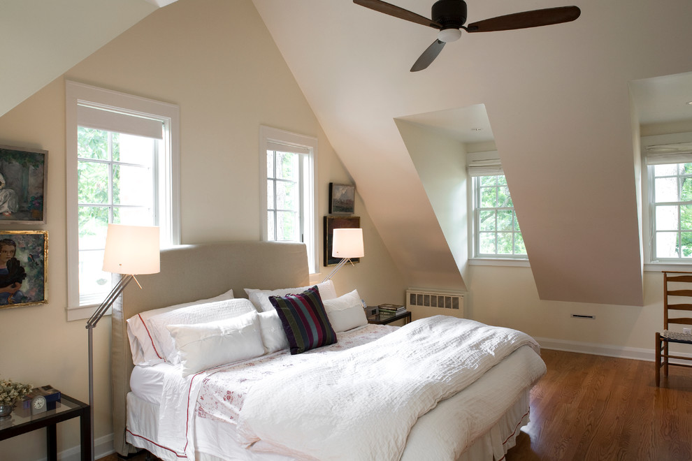 Transitional bedroom photo in Baltimore