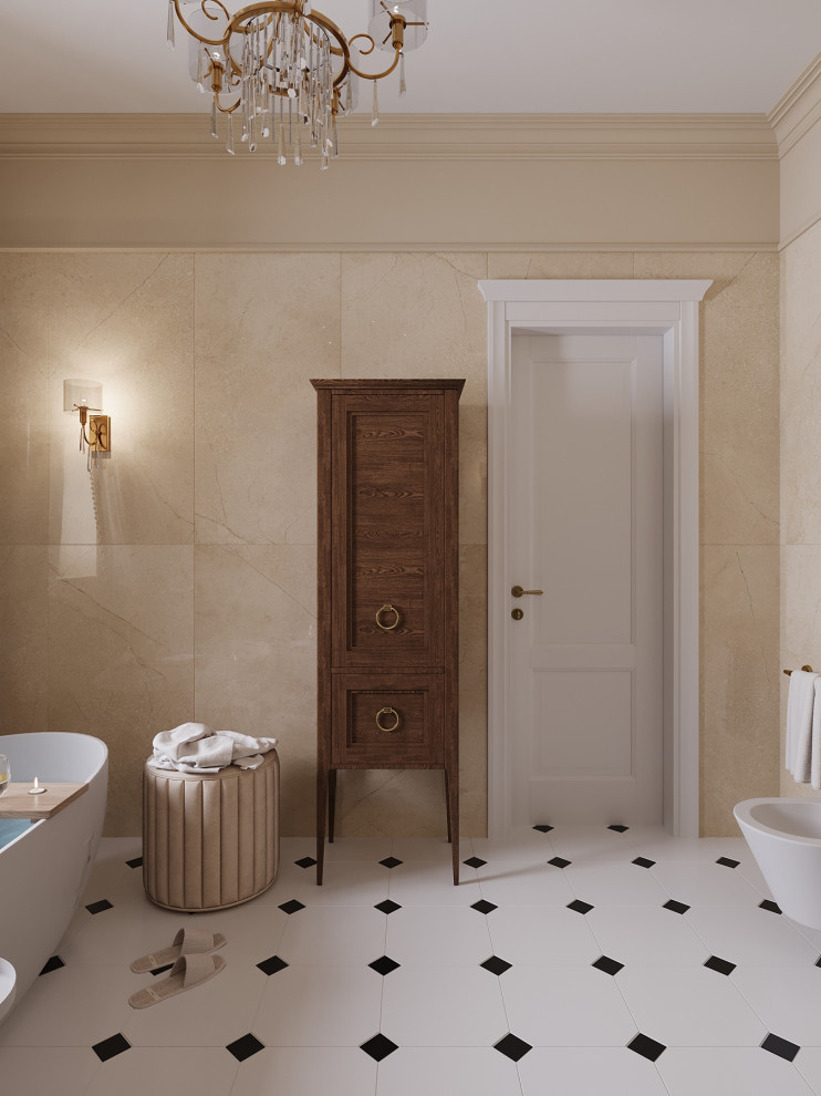 Ванная  загородного дома